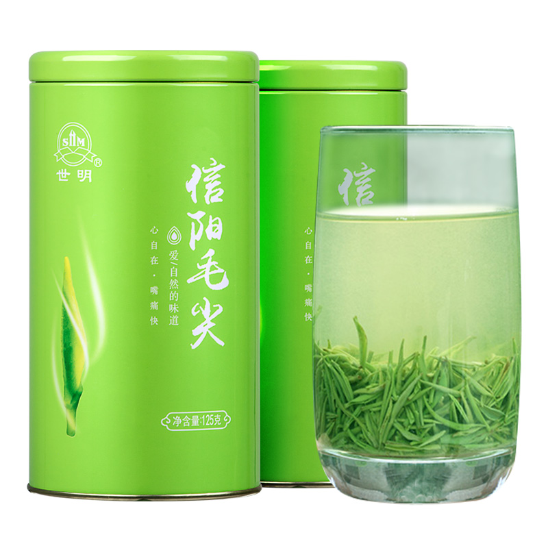 世明2019新茶叶明前特级信阳毛尖